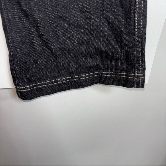 DKNY Petite 10R Women's Black Jeans Chelsea Low Rise Straight Leg Long Slim Fit - Picture 10 of 12